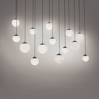 Pisces 14 Light 10" Wide LED Linear Pendant