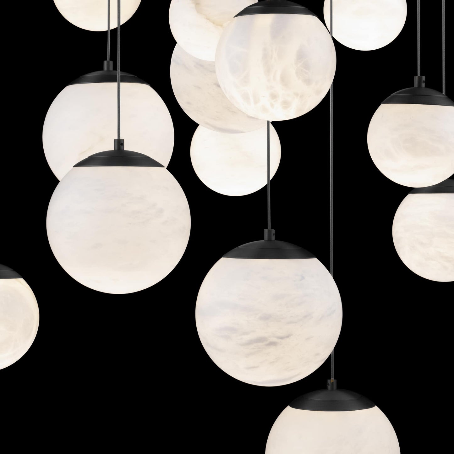 Pisces 15 Light 23" Wide LED Multi Light Pendant