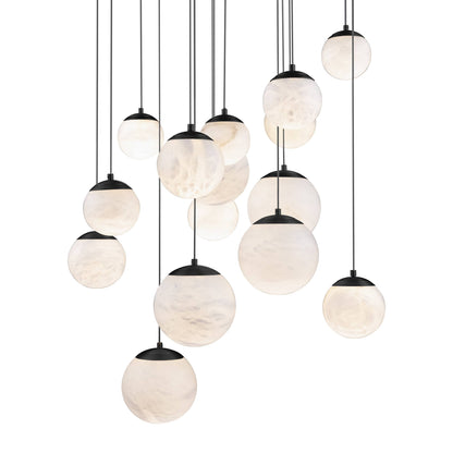 Pisces 15 Light 23" Wide LED Multi Light Pendant