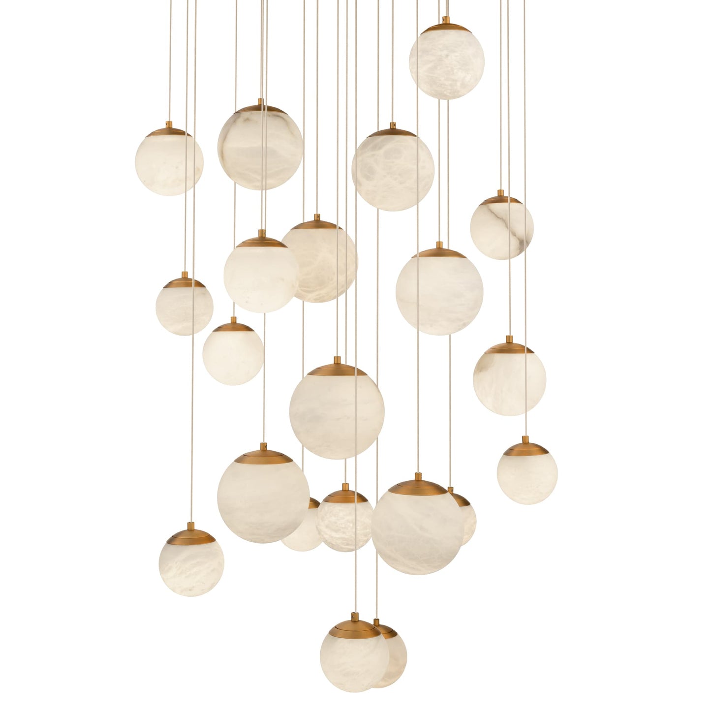 Pisces 21 Light 26" Wide LED Multi Light Pendant