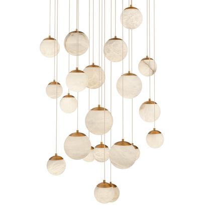 Pisces 21 Light 26" Wide LED Multi Light Pendant