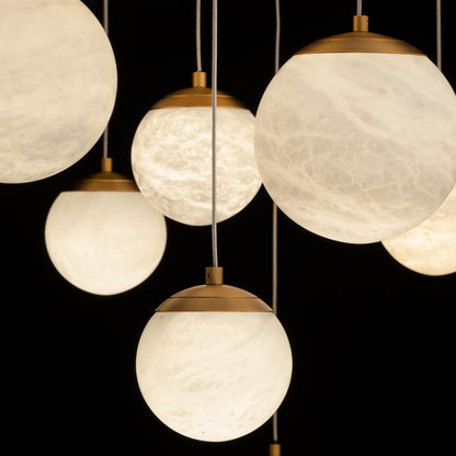 Pisces 21 Light 26" Wide LED Multi Light Pendant