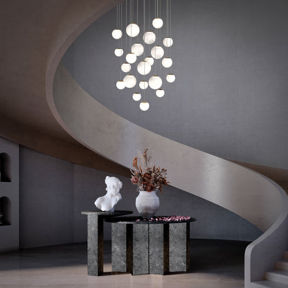 Pisces 21 Light 26" Wide LED Multi Light Pendant