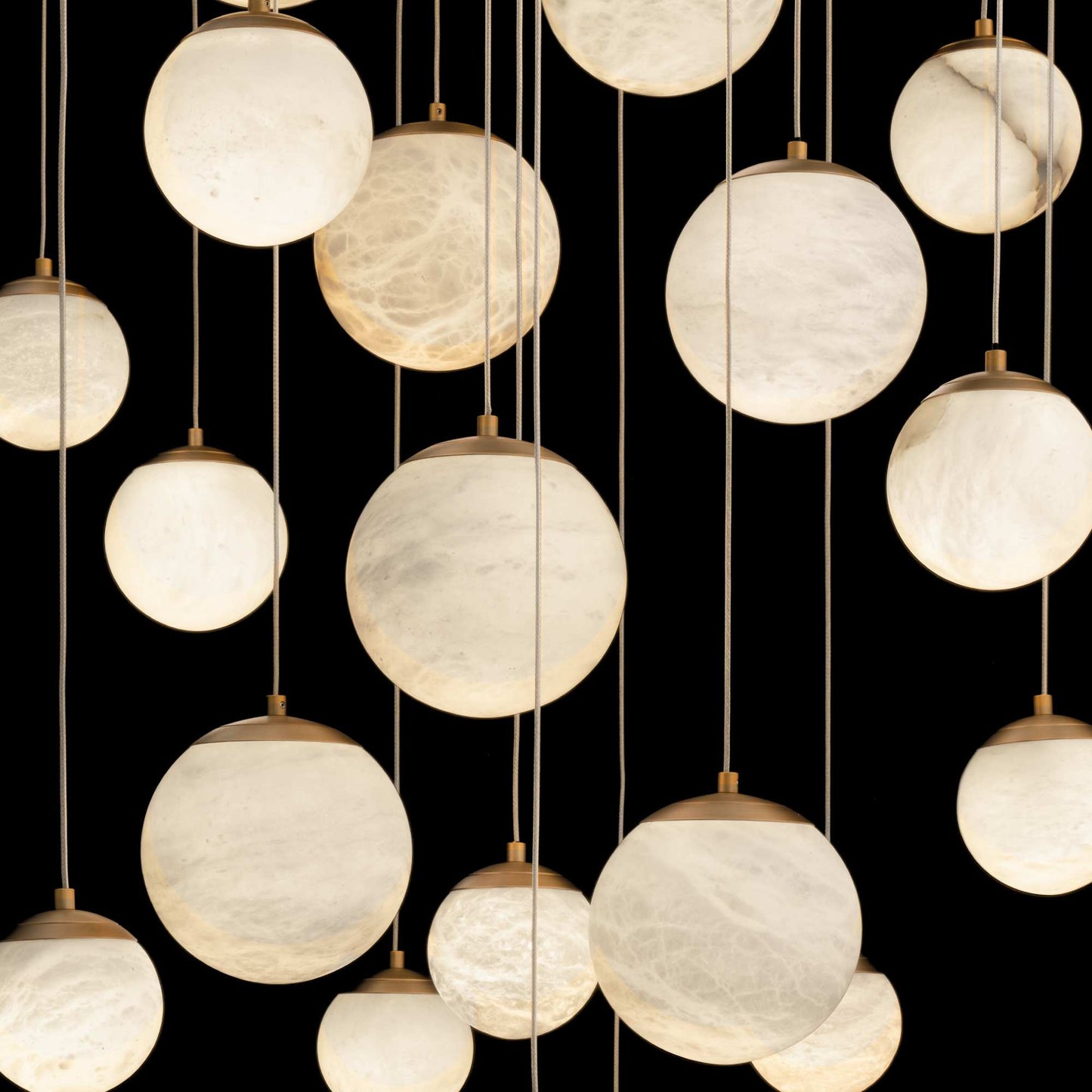 Pisces 21 Light 26" Wide LED Multi Light Pendant
