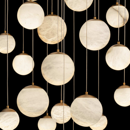 Pisces 21 Light 26" Wide LED Multi Light Pendant