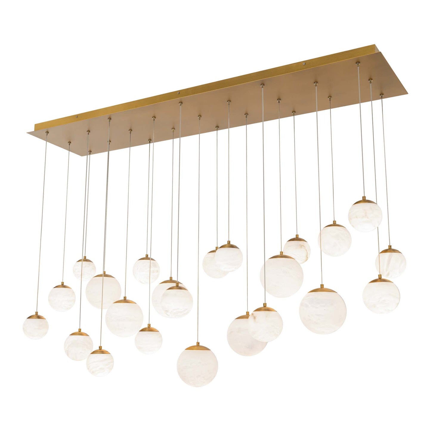 Pisces 23 Light 12" Wide LED Linear Pendant