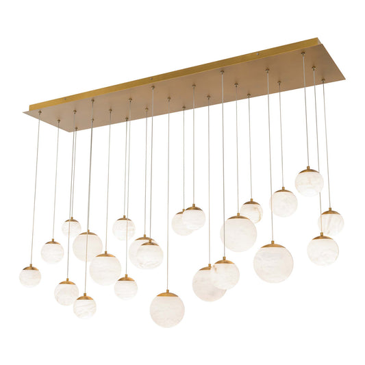 Pisces 23 Light 12" Wide LED Linear Pendant