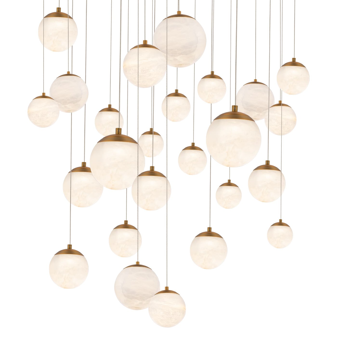 Pisces 25 Light 28" Wide LED Multi Light Pendant