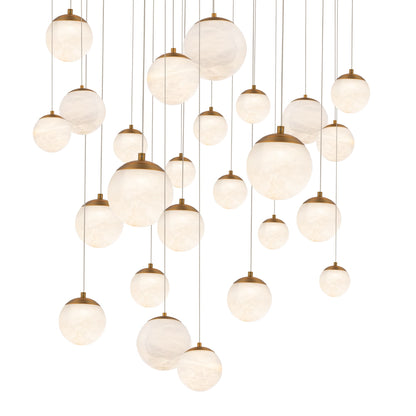 Pisces 25 Light 28" Wide LED Multi Light Pendant