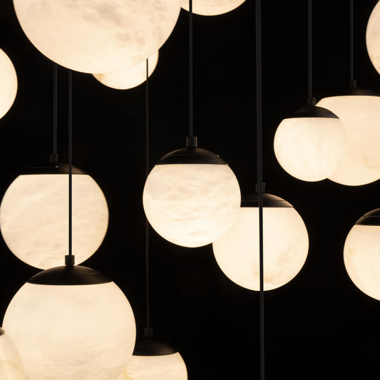 Pisces 25 Light 28" Wide LED Multi Light Pendant