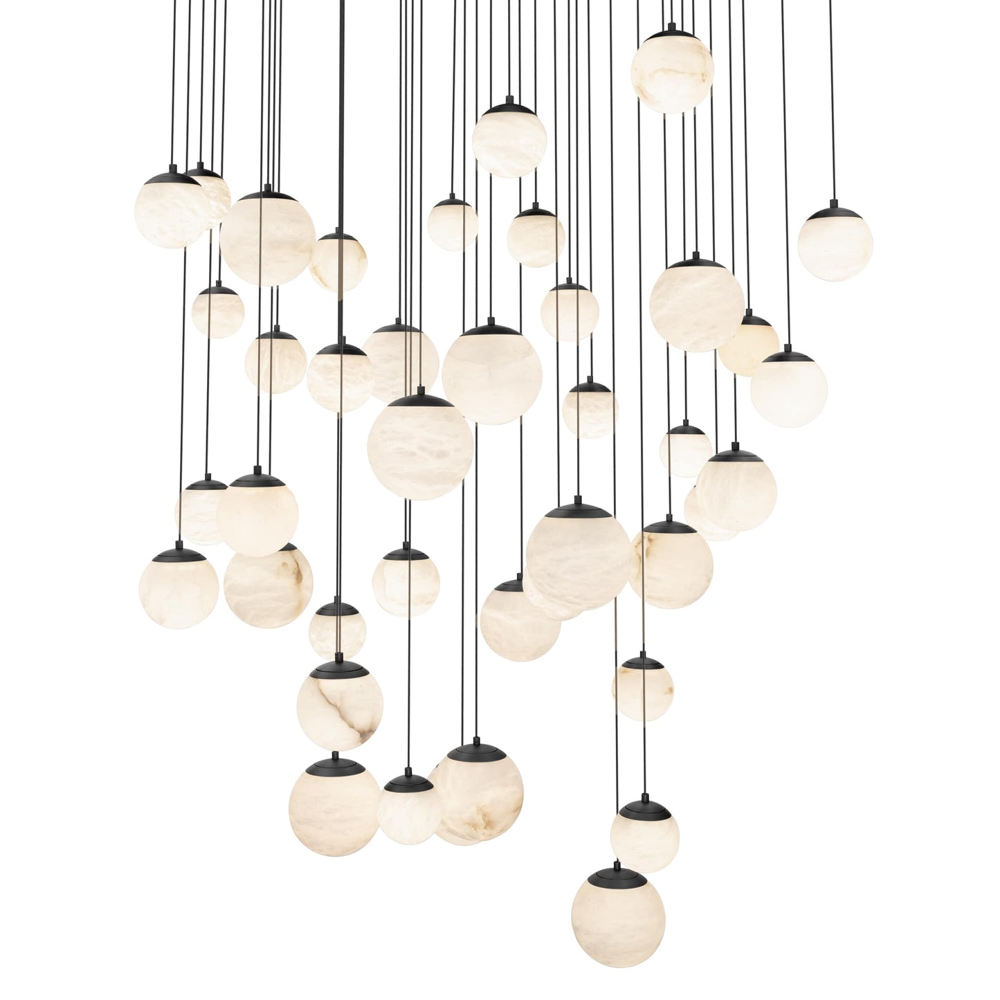 Pisces 41 Light 36" Wide LED Multi Light Pendant