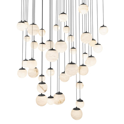 Pisces 41 Light 36" Wide LED Multi Light Pendant