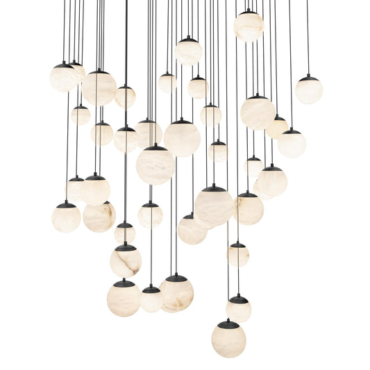 Pisces 41 Light 36" Wide LED Multi Light Pendant