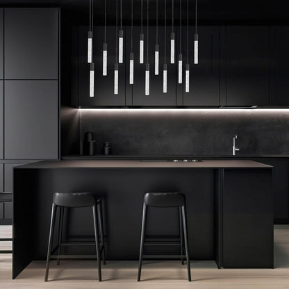 Magic 14 Light 10" Wide LED Abstract Multi Light Pendant