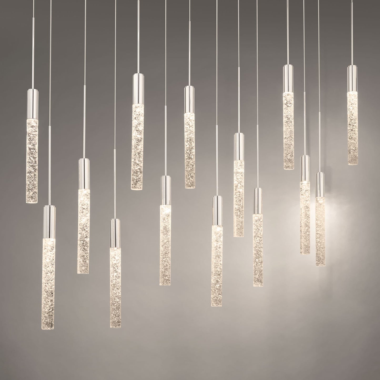 Magic 14 Light 10" Wide LED Abstract Multi Light Pendant