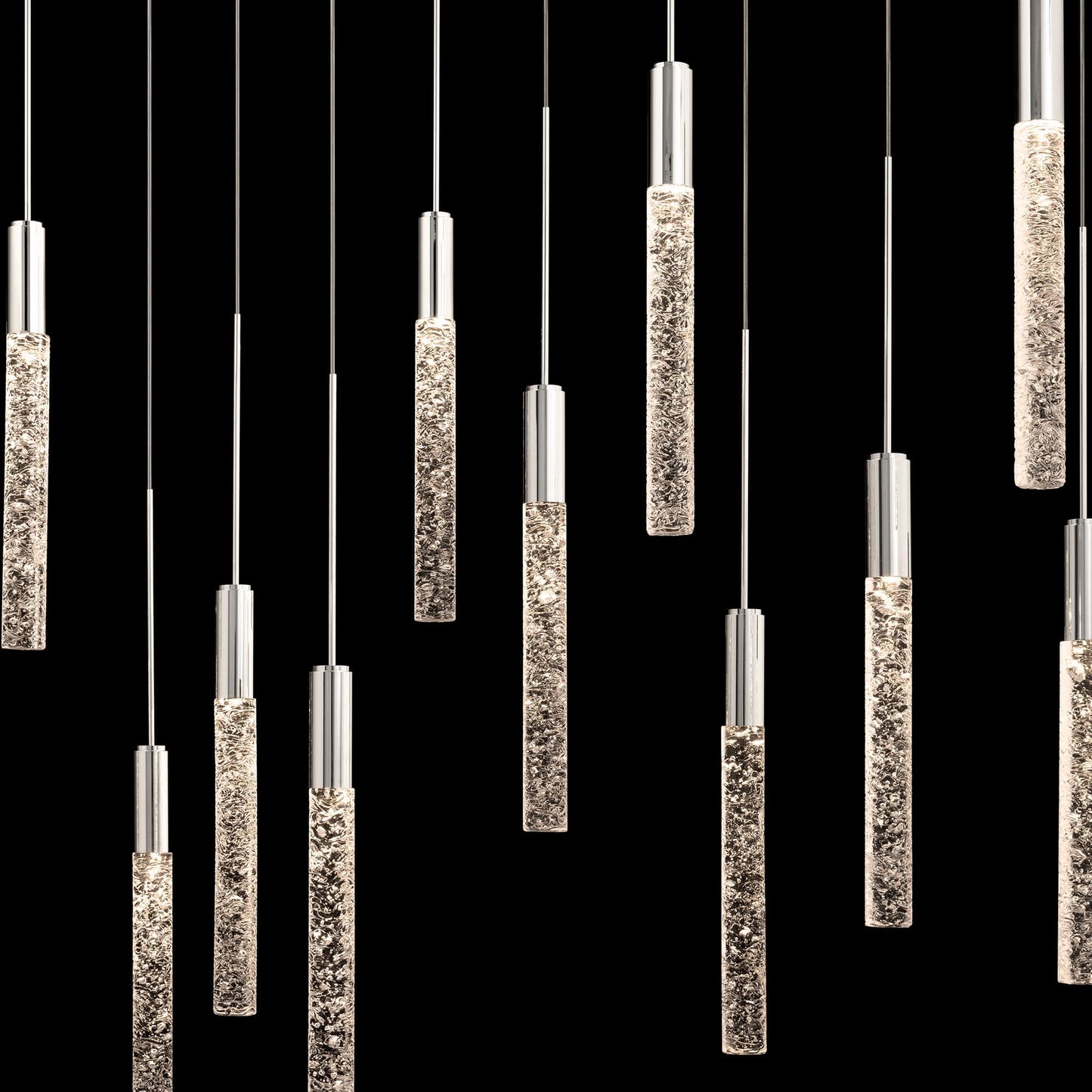 Magic 14 Light 10" Wide LED Abstract Multi Light Pendant