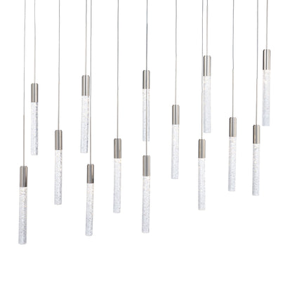 Magic 14 Light 10" Wide LED Abstract Multi Light Pendant