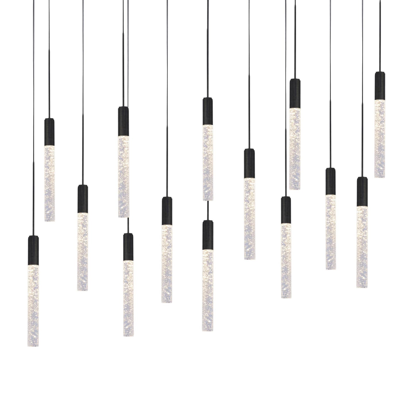 Magic 14 Light 10" Wide LED Abstract Multi Light Pendant