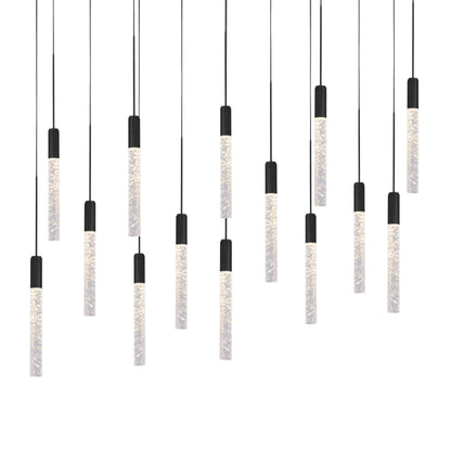 Magic 14 Light 10" Wide LED Abstract Multi Light Pendant
