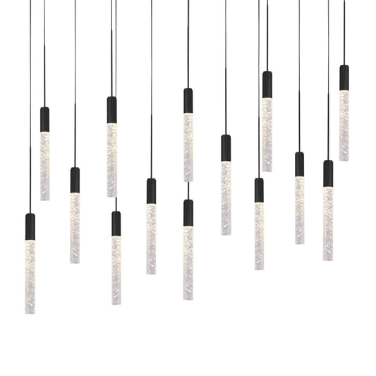 Magic 14 Light 10" Wide LED Abstract Multi Light Pendant