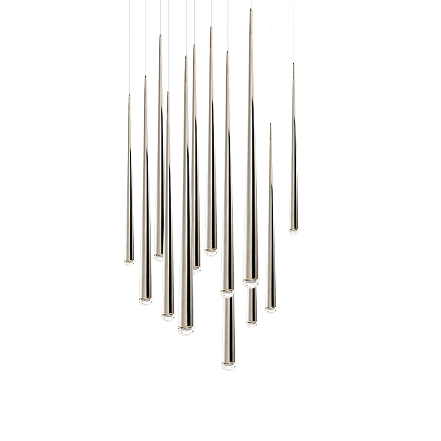 Cascade 13 Light 20" Wide LED Crystal Multi Light Pendant