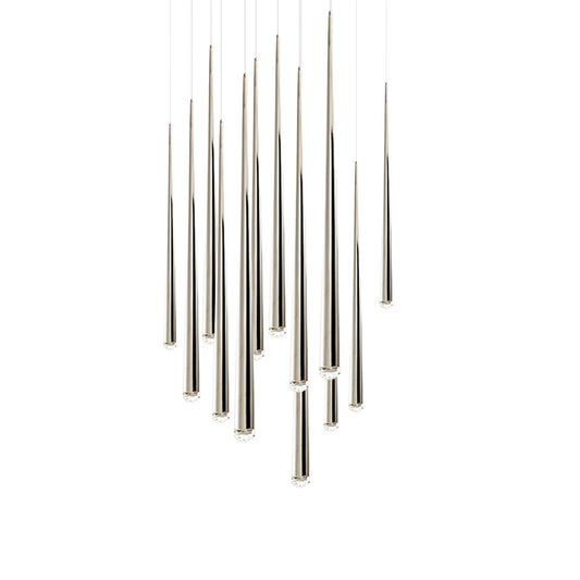 Cascade 13 Light 20" Wide LED Crystal Multi Light Pendant