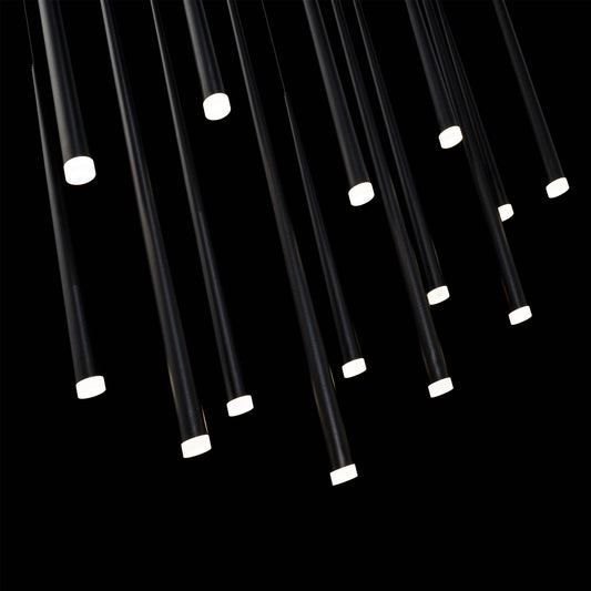 Cascade 14 Light 10" Wide LED Suspension Multi Light Pendant