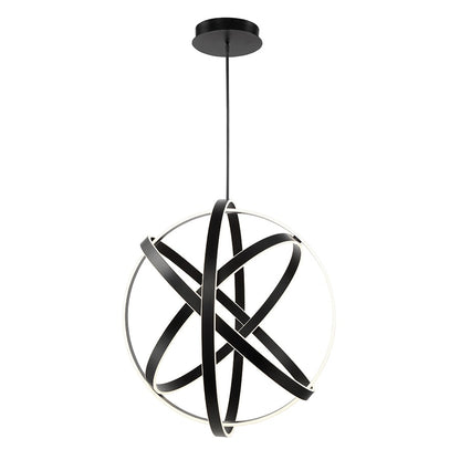 Modern Forms Kinetic 4 Light 38" Wide Integrated LED Globe Chandelier