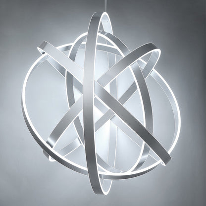 Modern Forms Kinetic 5 Light 60" Wide Integrated LED Globe Chandelier