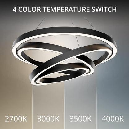 Modern Forms Storm Chaser 35" Wide LED Abstract Chandelier - 4000K
