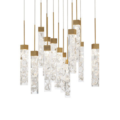 Minx 13 Light 20" Wide LED Crystal Multi Light Pendant