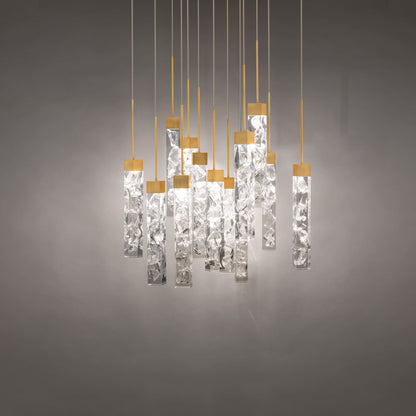 Minx 13 Light 20" Wide LED Crystal Multi Light Pendant