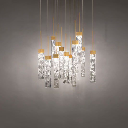 Minx 13 Light 20" Wide LED Crystal Multi Light Pendant