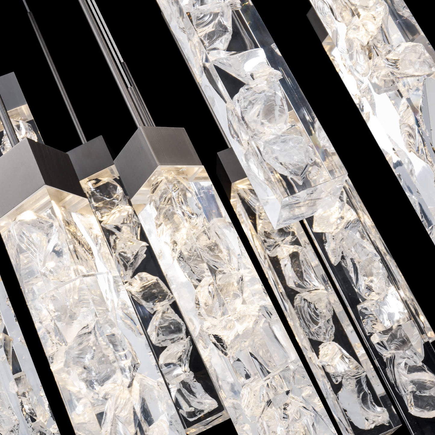 Minx 15 Light 23" Wide LED Crystal Multi Light Pendant