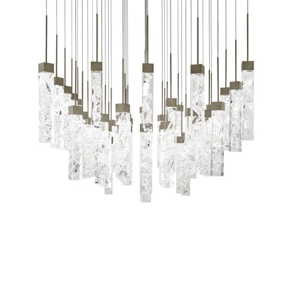 Minx 41 Light 36" Wide LED Crystal Multi Light Pendant