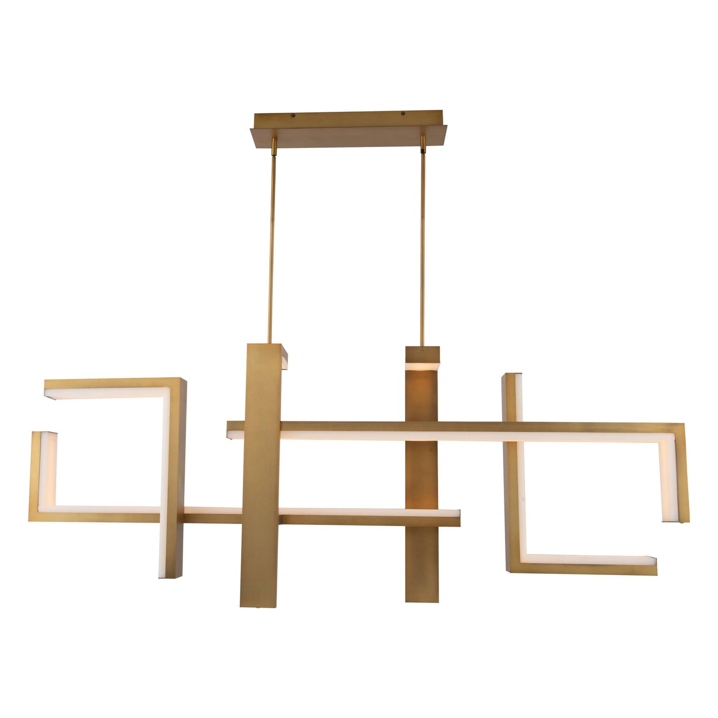 Jackal 56" Wide LED Abstract Chandelier