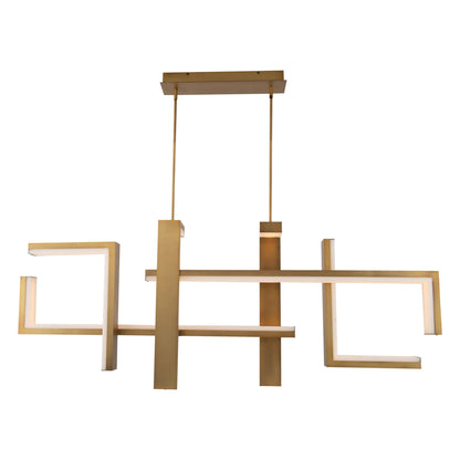 Jackal 56" Wide LED Abstract Chandelier