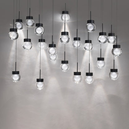 Modern Forms Double Bubble 23 Light 14" Wide LED Suspension Multi Light Pendant