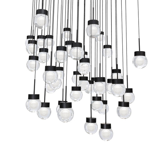 Double Bubble 41 Light 28" Wide LED Suspension Multi Light Pendant