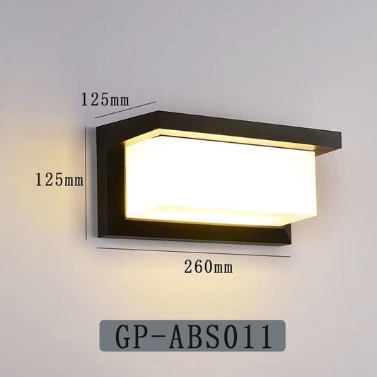 Modern Outdoor Waterproof LED Wall Lamp