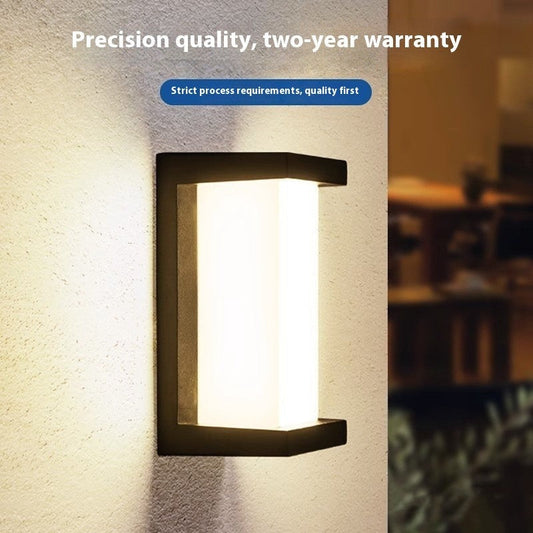 Modern Outdoor Waterproof LED Wall Lamp