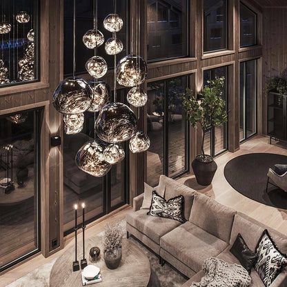 Molterra Mirror Glass Pendant Light