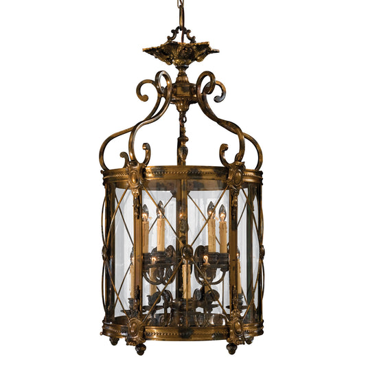 10 Light Lantern Pendant from the Vintage Collection