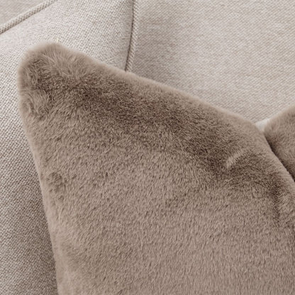 Michael Amini Camellia Field 3-Piece Chenille Sofa - Linen/Warm Pecan