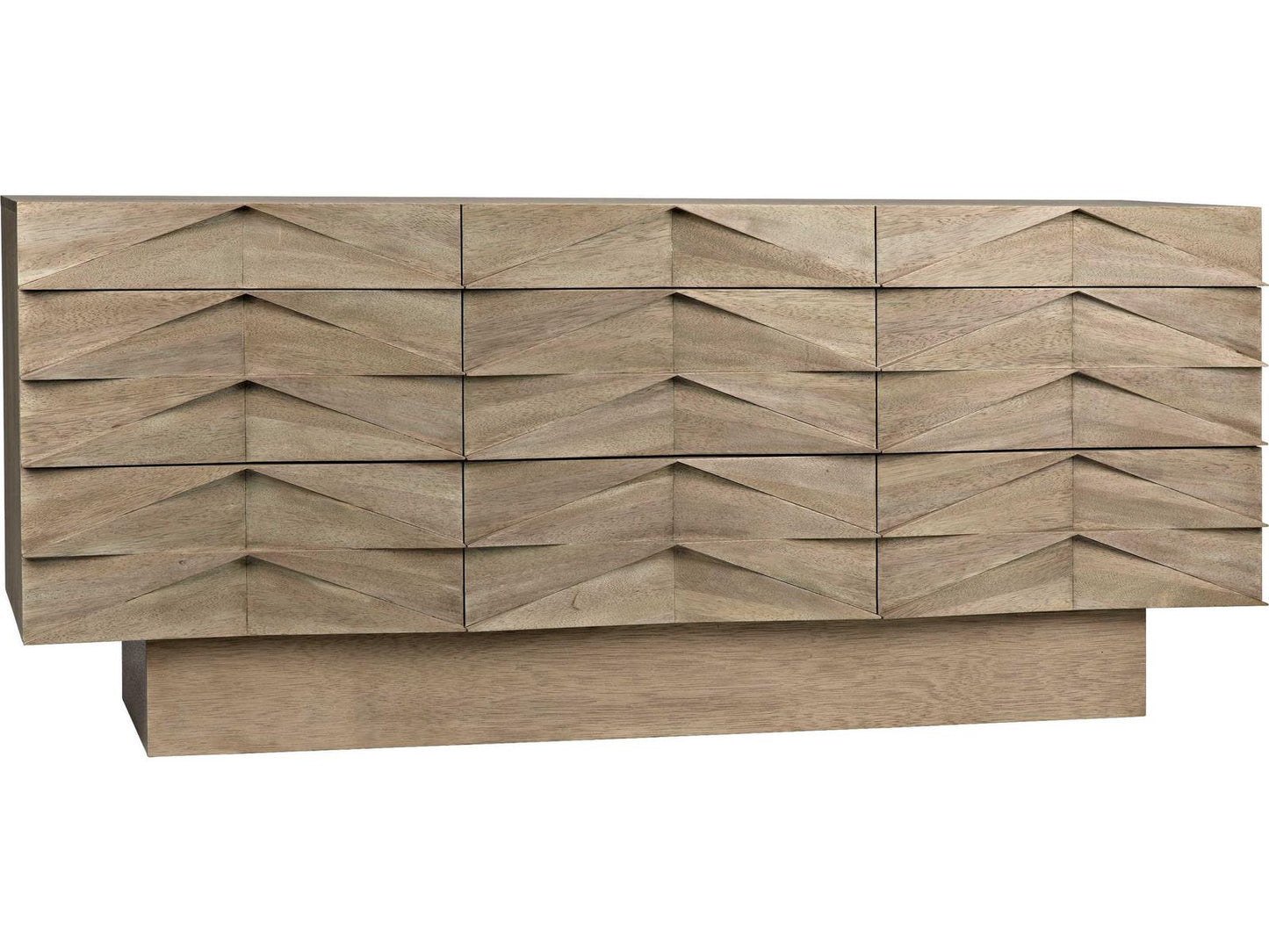 Drake 9-Drawer Sideboard in Washed Walnut