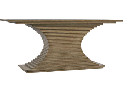 Cambio Rectangle Console Table in Bleached Walnut