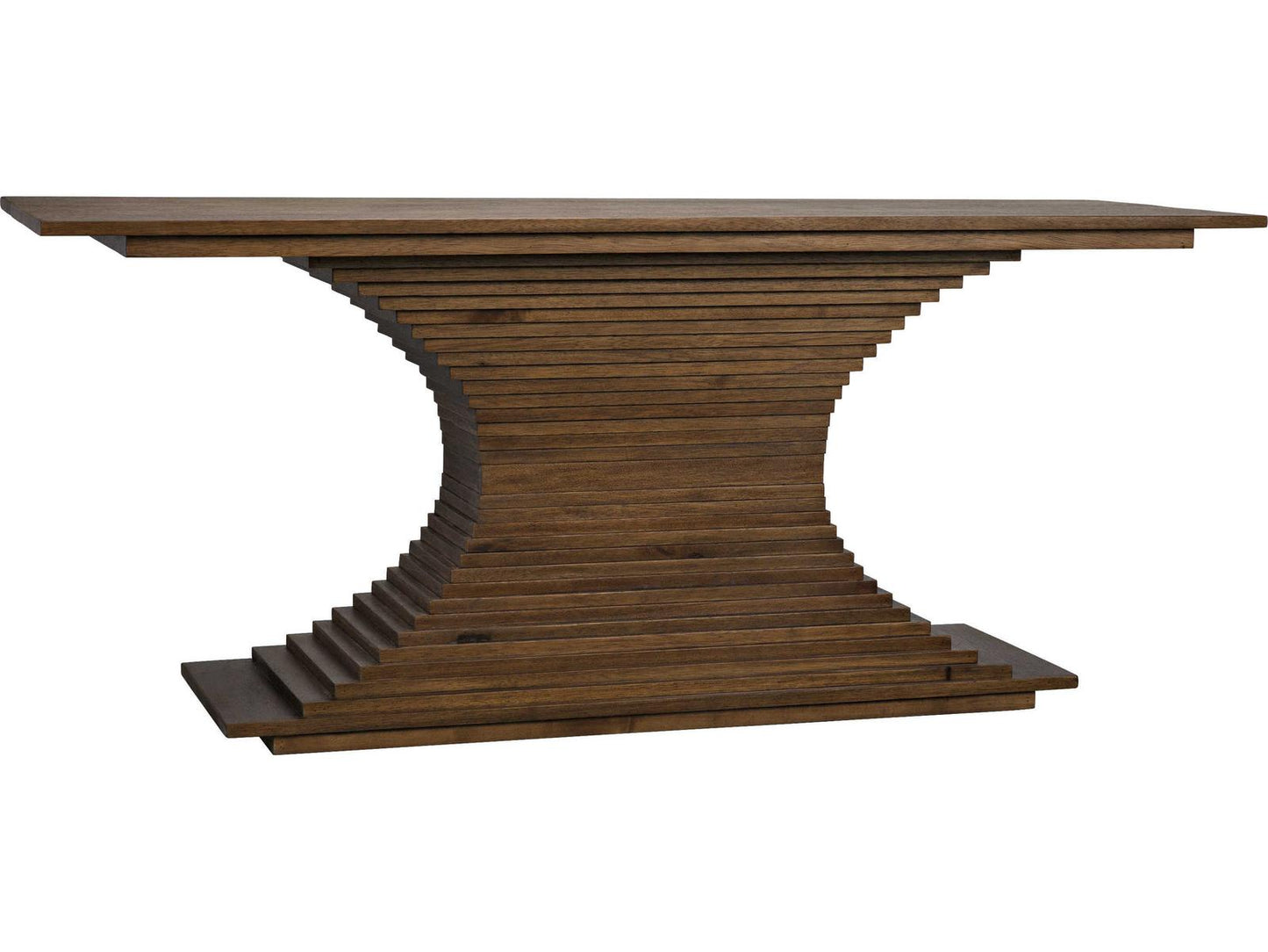 Cambio Rectangular Wood Console Table in Dark Walnut