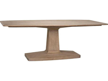 Travis 84-Inch Washed Walnut Rectangular Dining Table