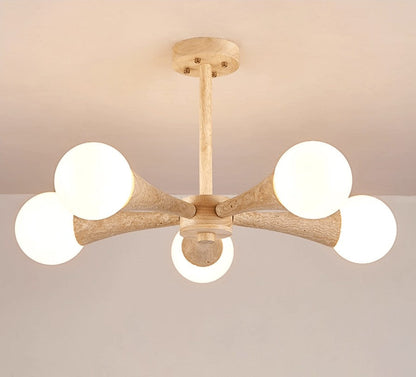 Nordara Travertine Branch Chandelier