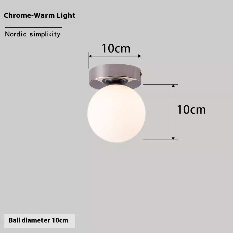 Nordic Round Spherical Wall Lamp